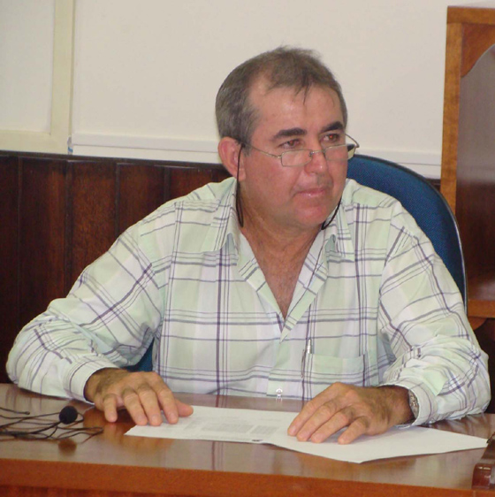 Vereador José Alfredo Perez Cantori