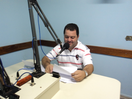 Vereador Fabinho, na Rádio Princesa AM