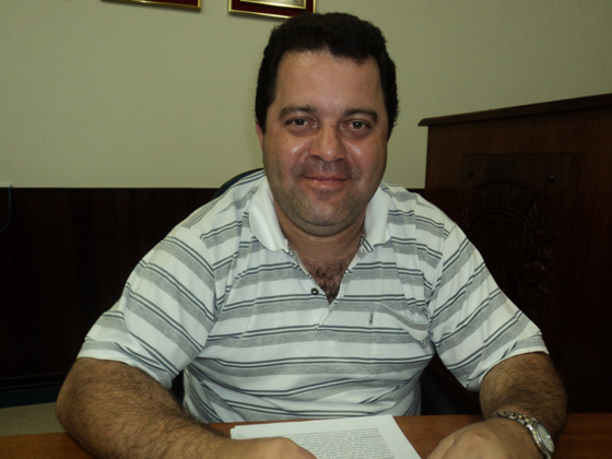 Vereador Fabinho da Delegacia, vice-presidente do Legislativo
