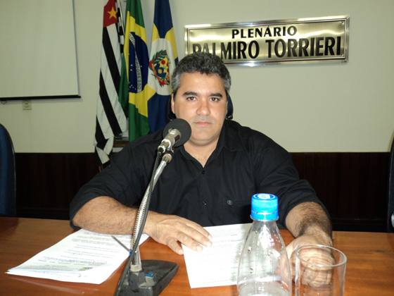 Vereador Marcelo Otaviano - Presidente do Legislativo