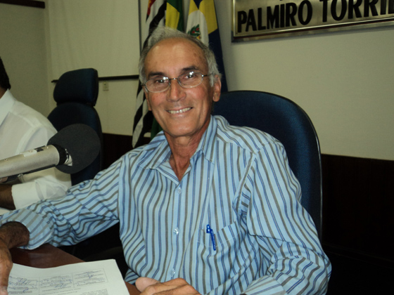 Nardo Gurjon - presidente do Legislativo Municipal