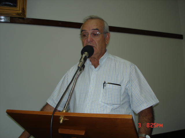 Ridmer Rodrigues Relva, participante da Tribuna Popular