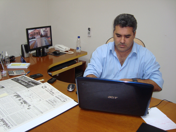 Marcelo Otaviano dos Santos - presidente do Legislativo no biênio 2010-2011