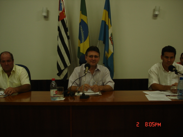 Mesa Diretora da Câmara Municipal de Monte Azul Paulista