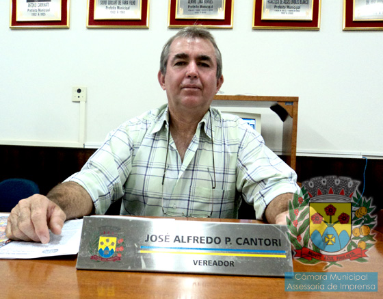 Vereador José A. Perez Cantori - Zinho Cantori