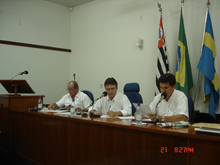 Mesa Diretora da Câmara Municipal de Monte Azul Paulista