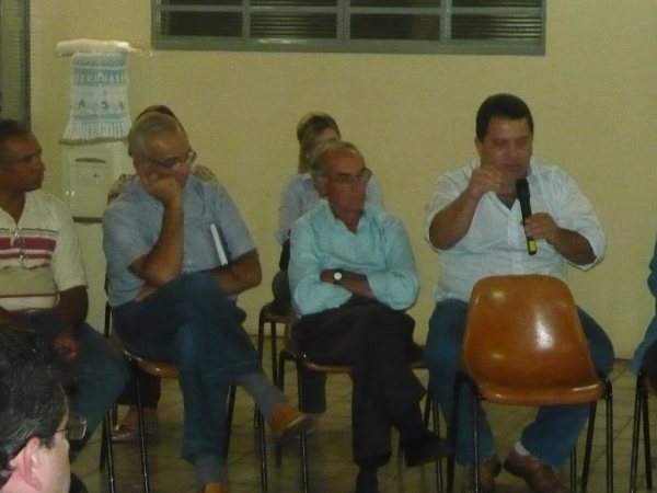 Vereador Toninho, Ridmer Rodrigues, Nardo Gurjon e Fabinho
