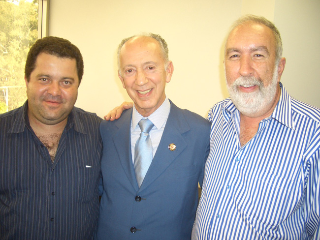 Fabinho, Uebe e Dr. Paulo David