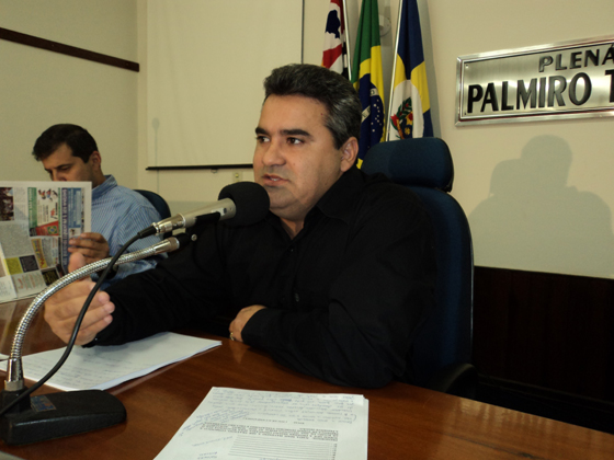 Presidente do Legislativo, Marcelo Otaviano dos Santos 