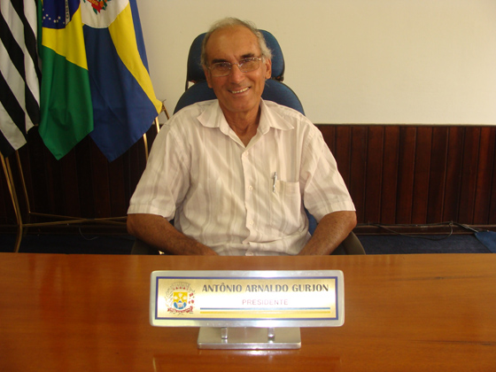 Nardo Gurjon, presidente do Legislativo Municipal