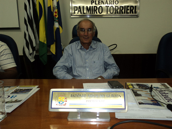 Vereador Nardo Gurjon: Presidente da Casa de Leis