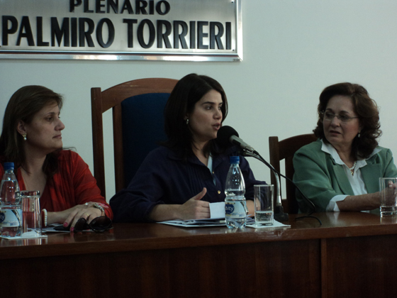 Patrícia, Aline Corrêa e Cacilda Arroyo