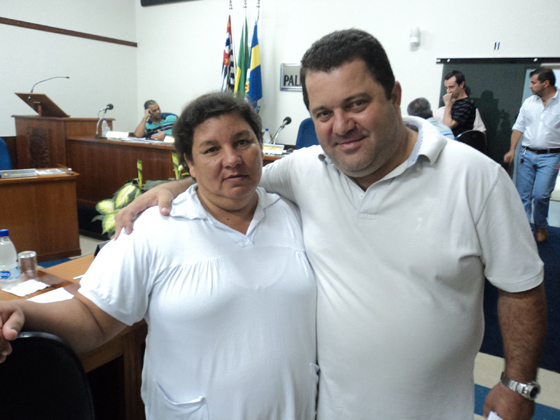 Onilda e Fabinho: autores da lei que inclui o Dia da Consciência Negra no Calendário Oficial do Município de Monte Azul Paulista