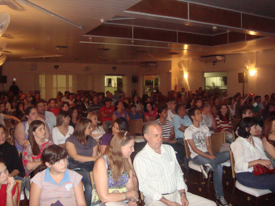 Público que prestigiou o evento lotou o Clube Recreativo Monteazulense