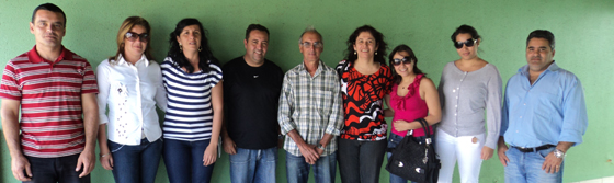 Vereadores de Monte Azul com equipe de combate à dengue