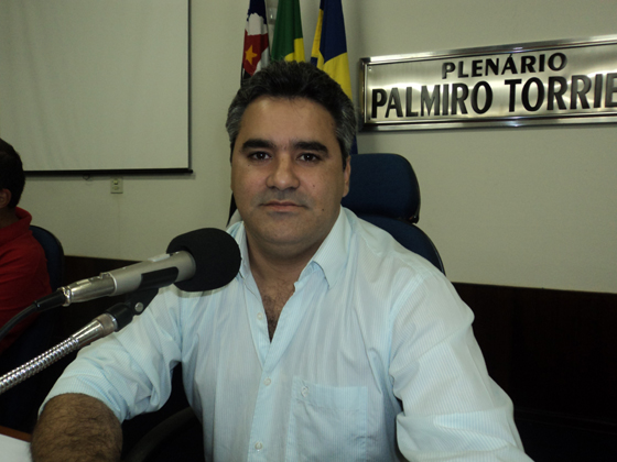 Vereador Marcelo Otaviano, presidente do Legislativo
