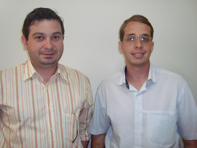 Fabiano Piccolo Bortolan e Eduardo Médici de Souza representaram o município em Sales