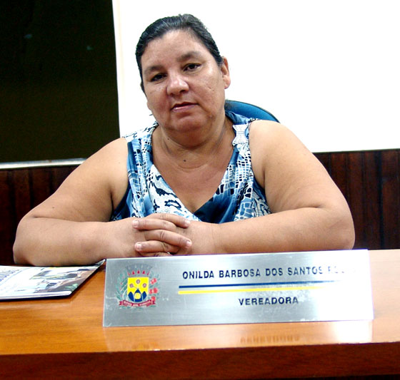 Vereadora Onilda Rocha