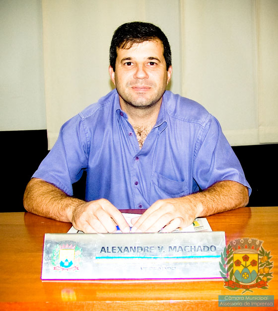 Vereador Alexandre Machado