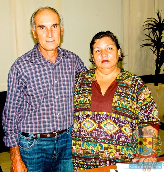 Nardo Gurjon e Onilda Rocha