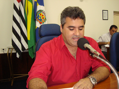 Marcelo Otaviano dos Santos, presidente da Câmara Municipal e autor de dois dos projetos aprovados