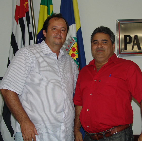 Vereadores Té e Marcelo Otaviano: preocupação com os trevos de acesso à cidade