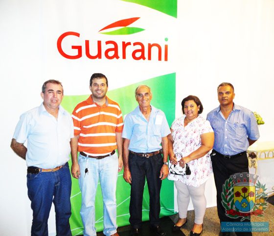 Zinho Cantori, Alexandre Machado, Nardo Gurjon, Nilda do Posto e Toninho do Sindicato prestigiaram o evento da Guarani S.A.