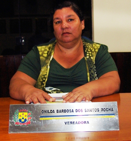 Vereadora Onilda Barbosa